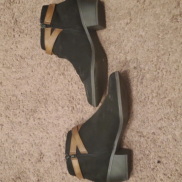 Black Ankle Booties - Picture 4 of 5